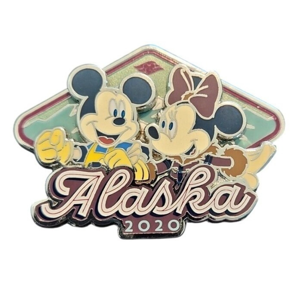 Artist Proof Disney Pin MICKEY & MINNIE MOUSE ALASKA CRUISE‎ 2020 LE 25 AP 00030